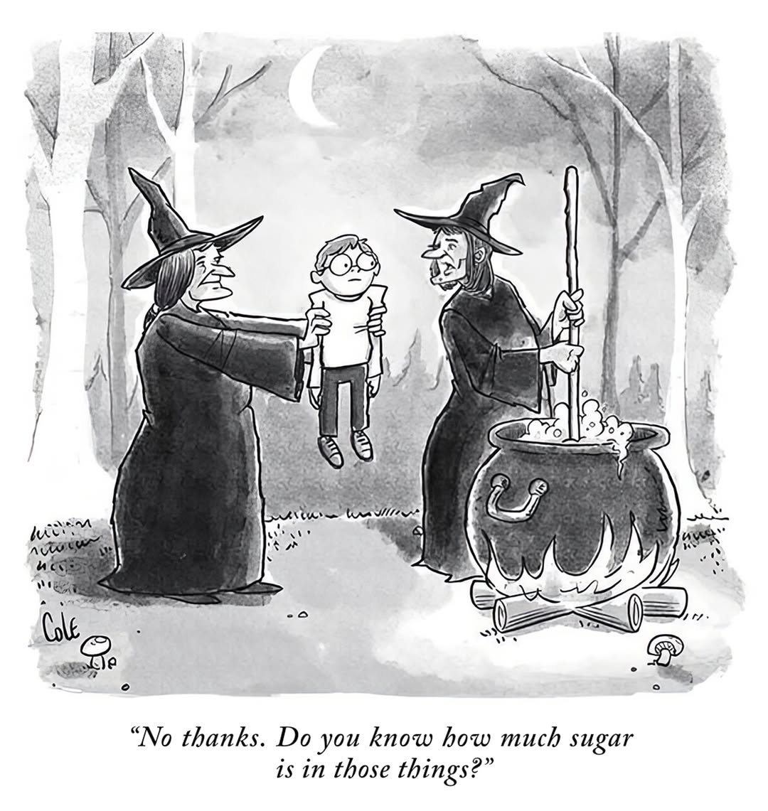 A cartoon by Cole
