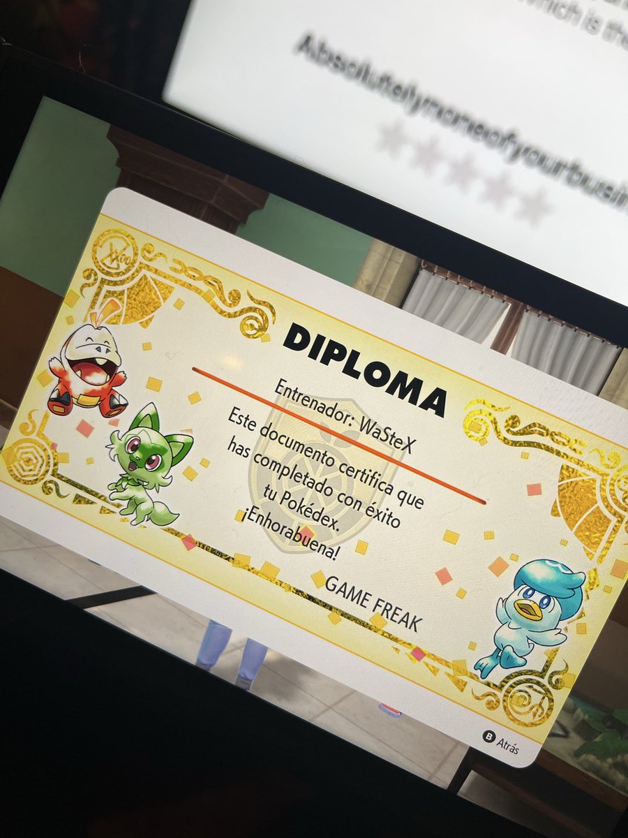 Complete la pokedex unos dias antes por el Hype que tengo del Pokemon ZA🤓🤓🤓 
#PokemonLegendsZA #Pokemon #PokemonScarletViolet #PokemonZA