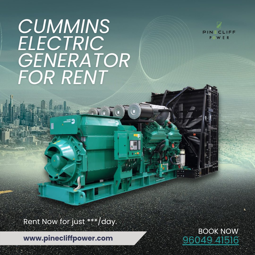 PinecliffPower's tweet image. Need heavy-duty power ASAP? ⚡ Our Cummins electric generators are ready to roll out for your event, construction site, or emergency. Skip the downtime. Get the dependable power you need right now!

#Cummins #PowerOnDemand #GeneratorForRent #RentalEqui