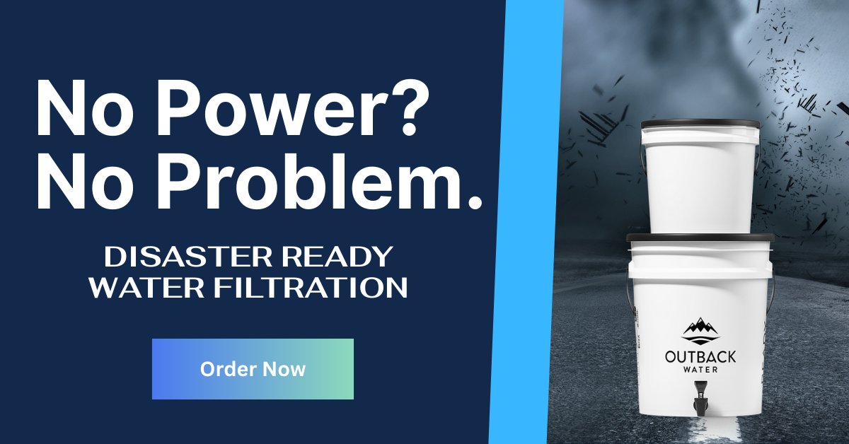 espwater's tweet photo. No power? No problem. ⚡💧
Stay prepared with the Outback Ready Emergency Water System — no electricity, no plumbing, just clean drinking water when you need it most. #EmergencyPreparedness #Hurricane https://t.co/v4NCubsJiE https://t.co/3ihmW50B1g