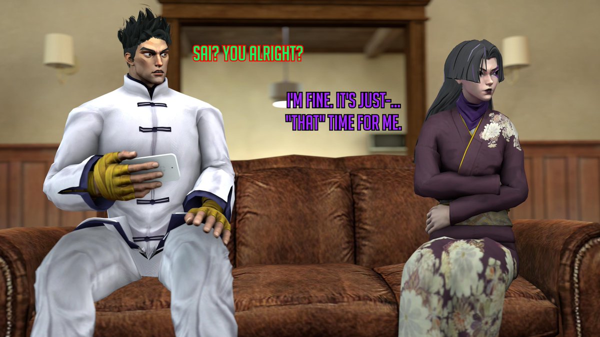 EggheadCobra's tweet photo. [SPIDER-SAI filler]

"That" Time

This piece has been sitting in the back of my mind for a while now, but I didn't know when or how to implement it into the series. So I figured, why not make it via a filler comic?

I don't know how many more of these fillers I'll do, but if I do make more, they'll be canon to the series, and they'll focus more on casual interactions between the crew.

#MarvelRivals #spidersai #spiderman #psylocke #ironfist #sfm #sourcefilmmaker #3d #fanart #comic