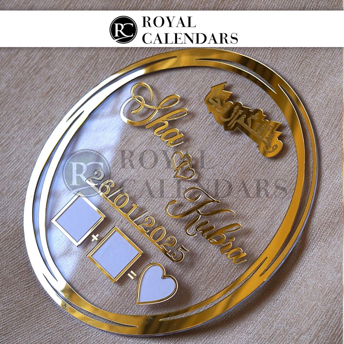 RoyalCalendars's tweet image. Customize Nikah Thumb Print Frame
Seal your love with art 💍✨
Customized Nikah Thumb Print Frame — your names, your prints, your forever! #NikahFrame #LoveInArt #CustomizedGift #Royal #Calendars  #trending #customized #gifts