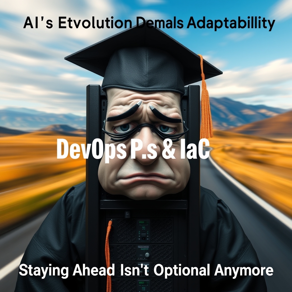 itz_sayan_03's tweet image. AI's rapid evolution demands adaptable infrastructure. DevOps & infrastructure as code are no longer optional, but critical for staying ahead. #AI #DevOps #InfrastructureAsCode