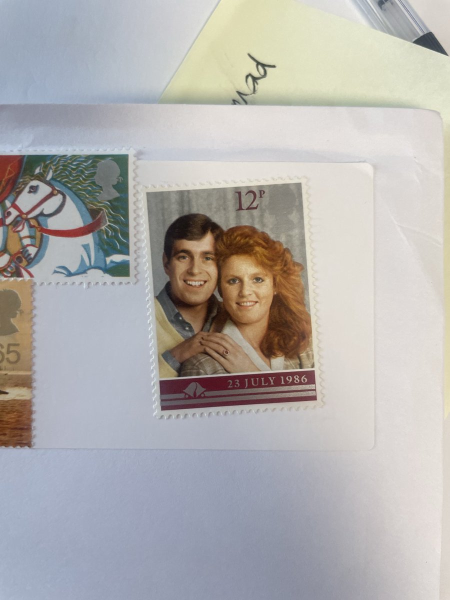 lelphers's tweet image. Received post at work today with this stamp on from 39 years ago! Yikes!