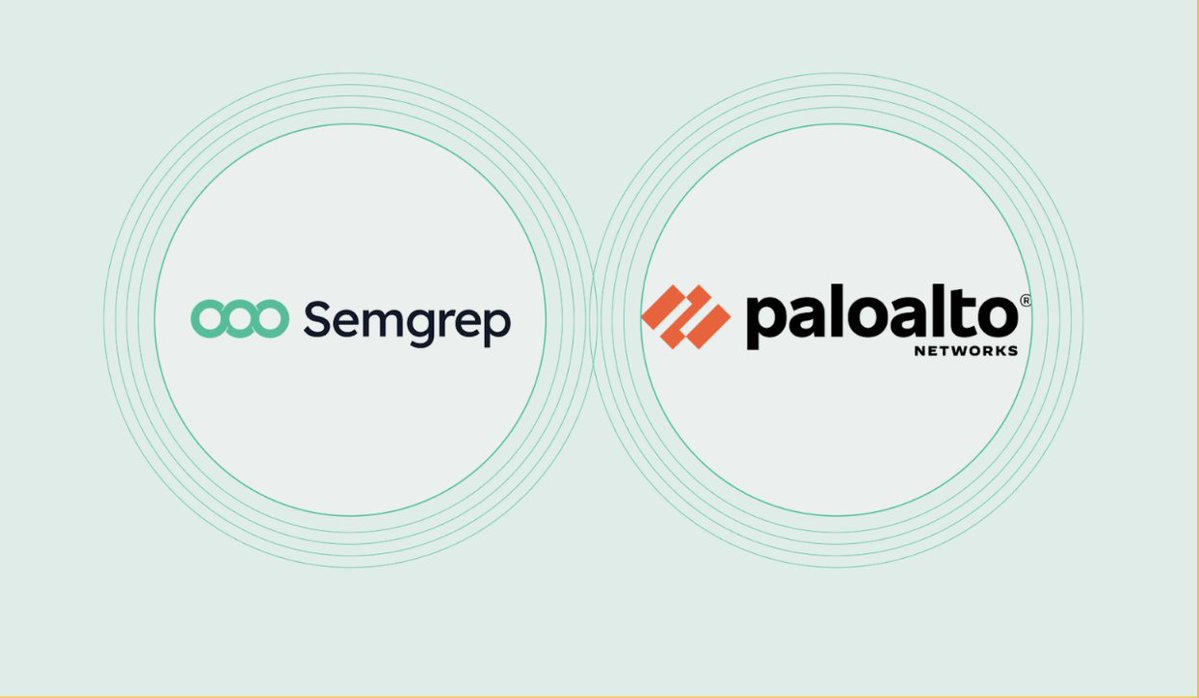 semgrep's tweet image. Palo Alto Networks × Semgrep: advancing contextual AppSec
Our partners at @PaloAltoNtwks just published a great piece on how integrating Cortex Cloud with Semgrep helps security teams connect code-level findings to real runtime risk.
By combining Semgrep’s precise static…