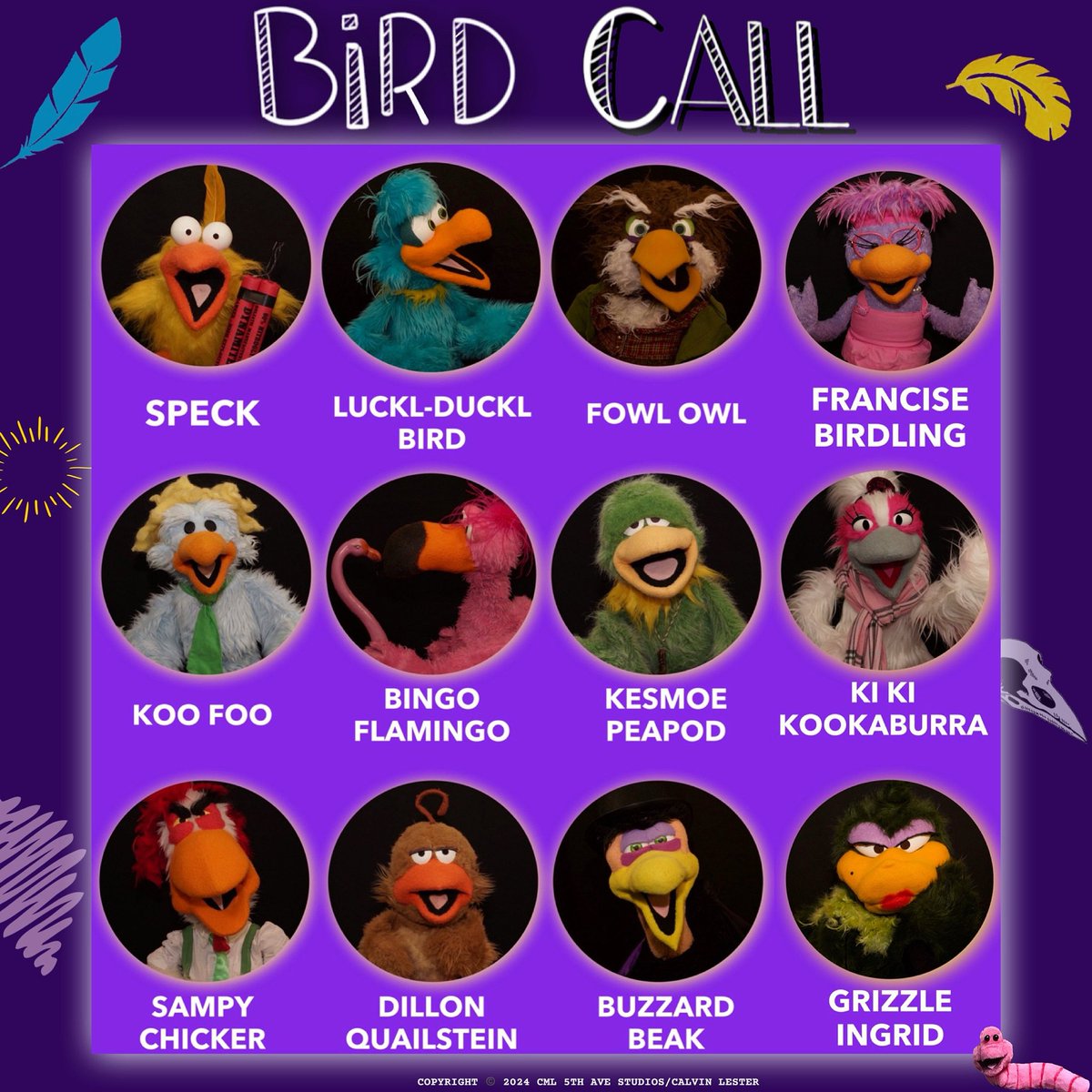 BirdCallRadio's tweet image. Get to know the flock! Follow, like, and share to spread the word and sing out loud and proud - your Bird Call 

#birdcallradio #birdcall #squawk #original #follow #followus #birds #radio #show #podcast #series #puppet #puppetry