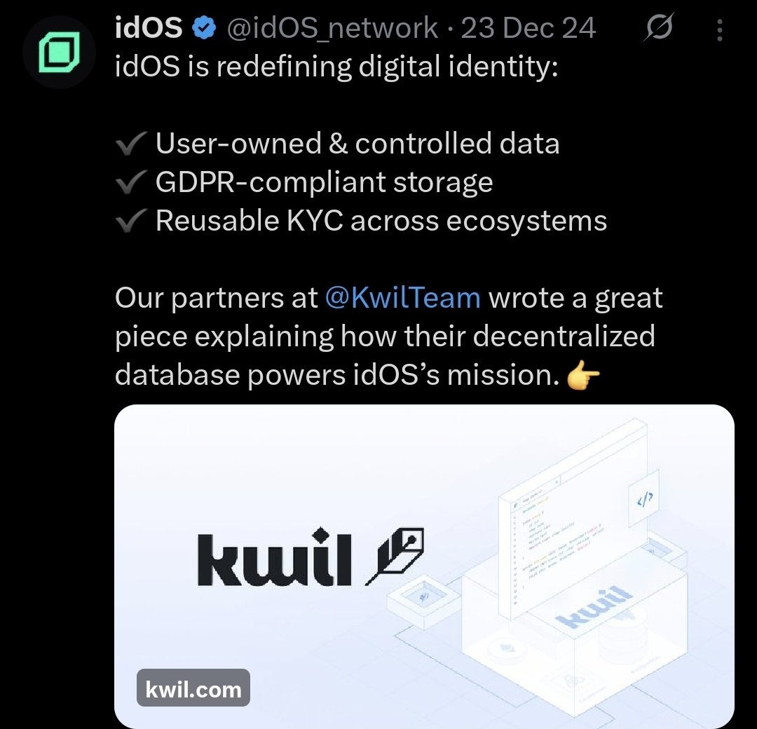 On a technical level,

<a href="/idOS_network/">idOS</a> uses a dual chain architecture. 

There's the idOS Storage Network (L1), which is on a Kwil deployment, and an upcoming idOS Economy Network on Arbitrum Orbit.

It's a strategic design choice for scale and efficiency.

Learn more: