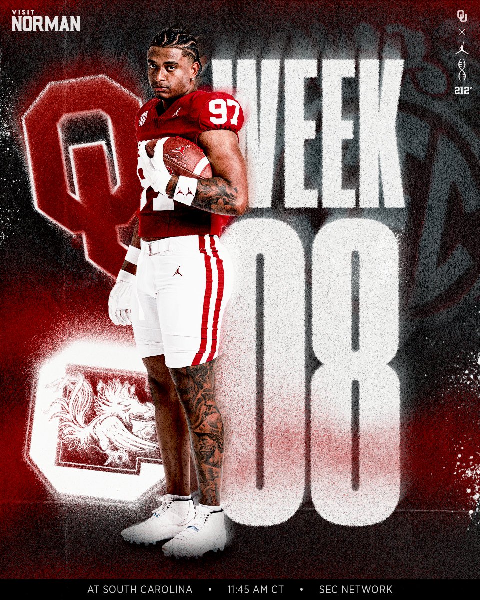 Week 08 at South Carolina

📍 Columbia, S.C.
🕝 11:45 AM CT
📺 SECN

<a href="/marvinjonesjrr/">Biggest</a> | <a href="/VisitNorman/">VisitNorman</a>