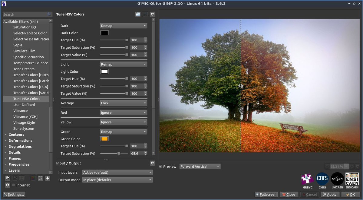 gmic_eu's tweet image. G&apos;MIC minor update ▶️ v.3.6.3 ◀️ has just been released!
Fixes a few bugs and improve the G&apos;MIC standard library (mainly the &quot;nn_lib&quot; module, for neural network training).
▶️ Download: gmic.eu/download.html 
▶️ Changelog: discuss.pixls.us/t/on-the-road-…

#enjoy #opensource #software