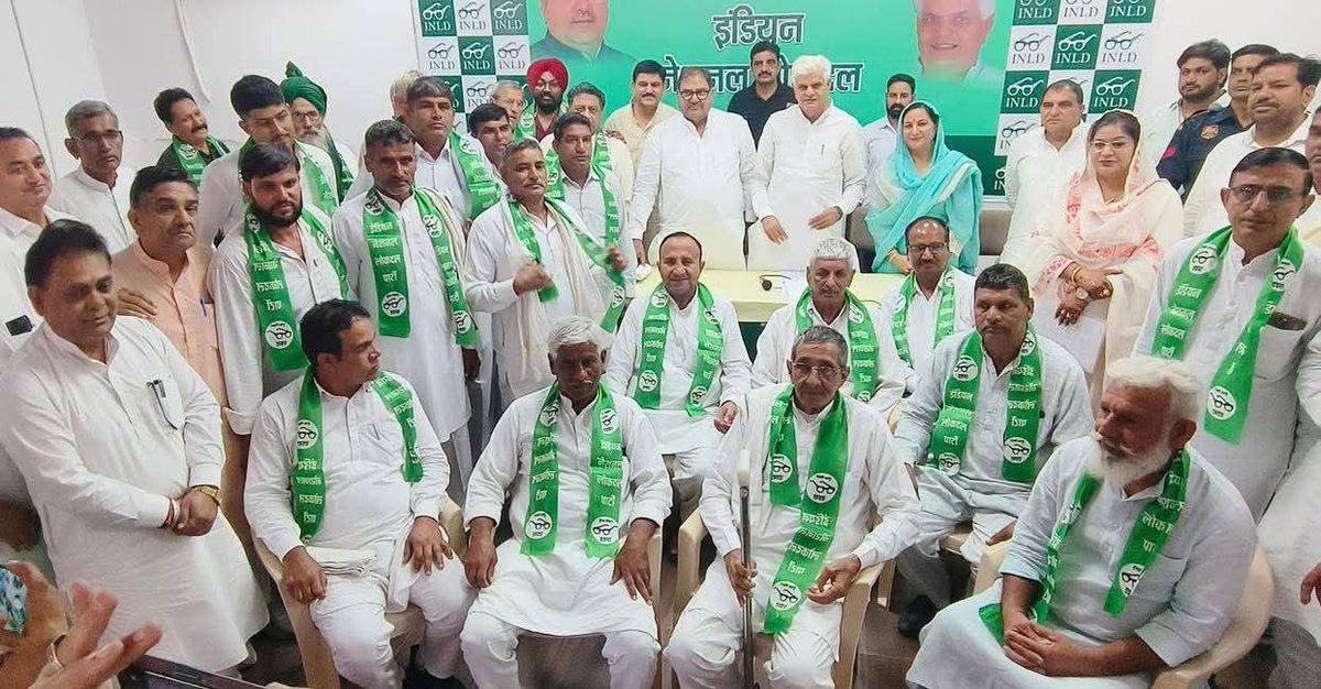 हल्का उचाना में इनेलो की बड़ी मजबूती: सैकड़ों कार्यकर्ता चंडीगढ़ में इनेलो पार्टी में शामिल हुए... 

<a href="/AbhaySChautala/">Abhay Singh Chautala</a> <a href="/OfficialINLD/">Indian National Lokdal - INLD</a>