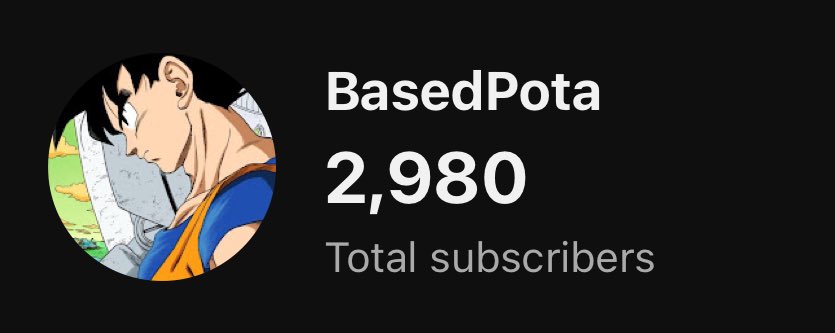 Yo can we get that last push to 3k sub by tonight?
youtu.be/_jqNX8GpD2E?si…