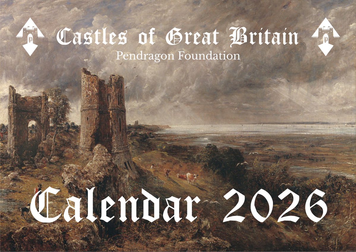 The Pendragon Foundation's Castle Magazine and Castle Calendar are now available for sale.

Celebrating this land's heritage in stone, buy a copy to support our efforts towards rebuilding Britain's strongholds.

Click on the link below to purchase one (or both) now.