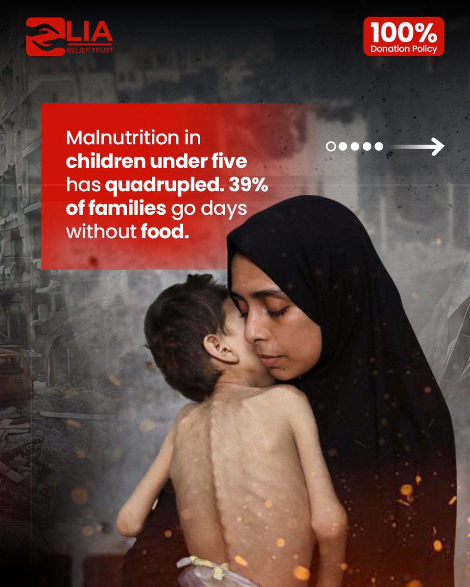 LIAReliefTrust's tweet image. 🚨 Gaza is running out of time.

470,000+ people, including children face starvation.

Alhamdulillah, LIA is on the ground delivering hot meals, food packs &amp;amp; urgent aid.

Stand with Gaza. Be their hope today.

🔗 liarelieftrust.org/appeals/gaza-e…

#LIAReliefTrust #GazaEmergency