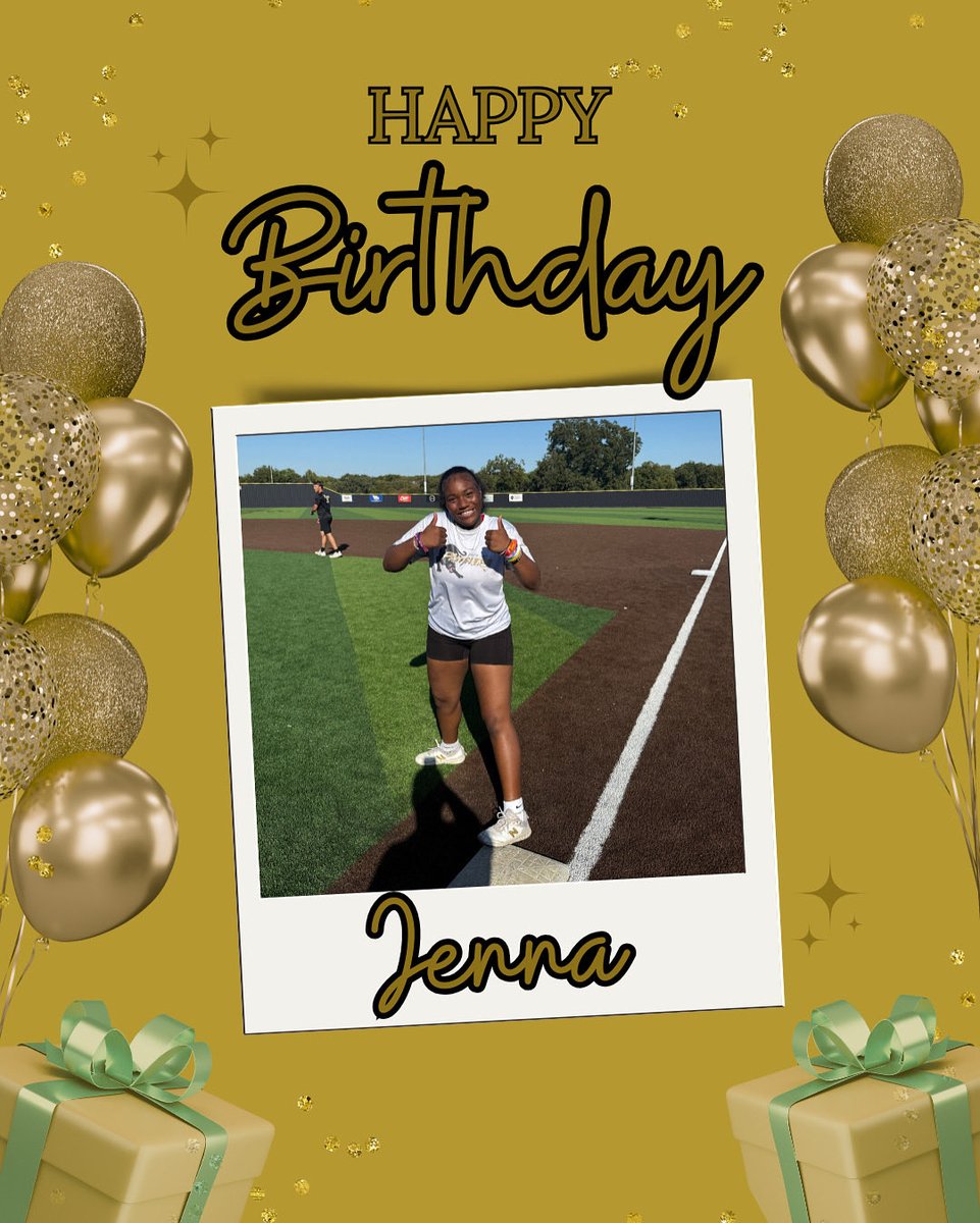 Happy Birthday Jones! We hope you have a great day!! 💛 #eastsoftball