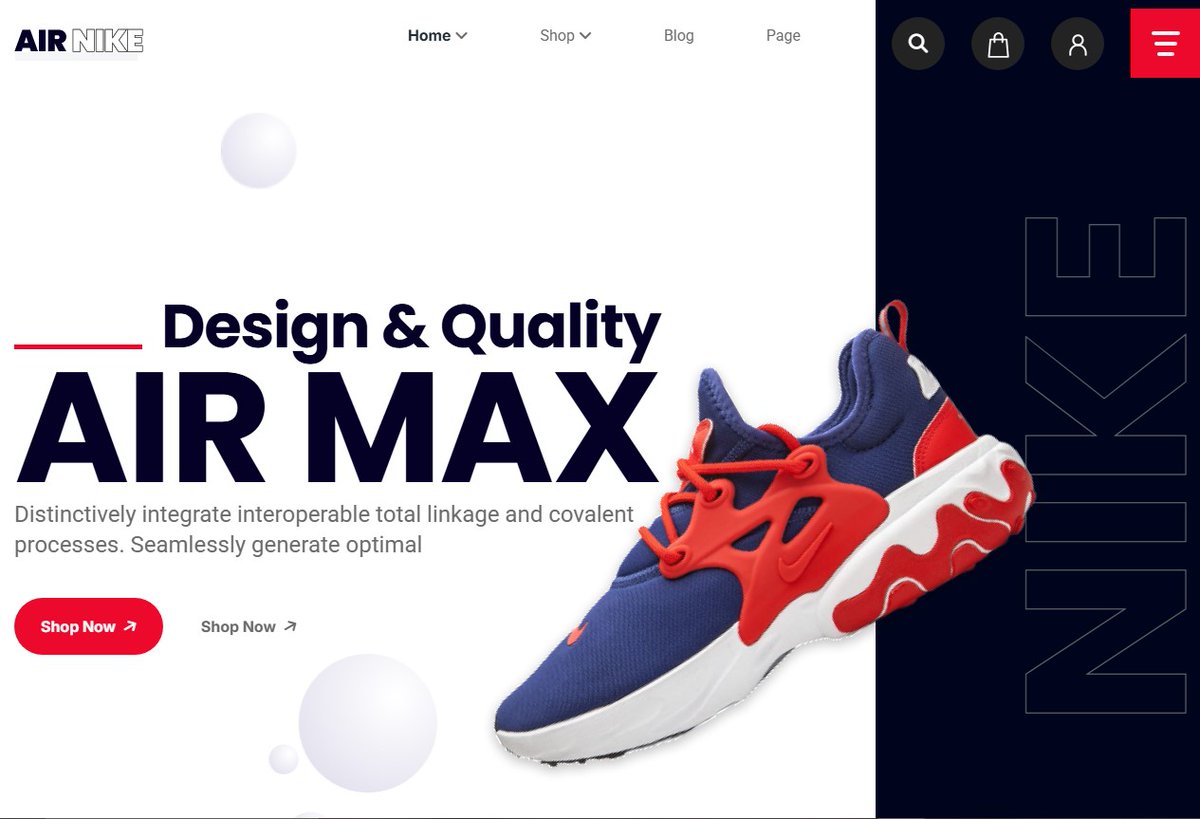 Rahat1661's tweet image. 👟 Just built AirNikee! ⚡
A sleek, sneaker-inspired web design project I made for fun.
Check it out 👉 airnikee.netlify.app
How’s the vibe? 💬
#FrontendDeveloper #WebDesign #HTML #CSS #JavaScript
