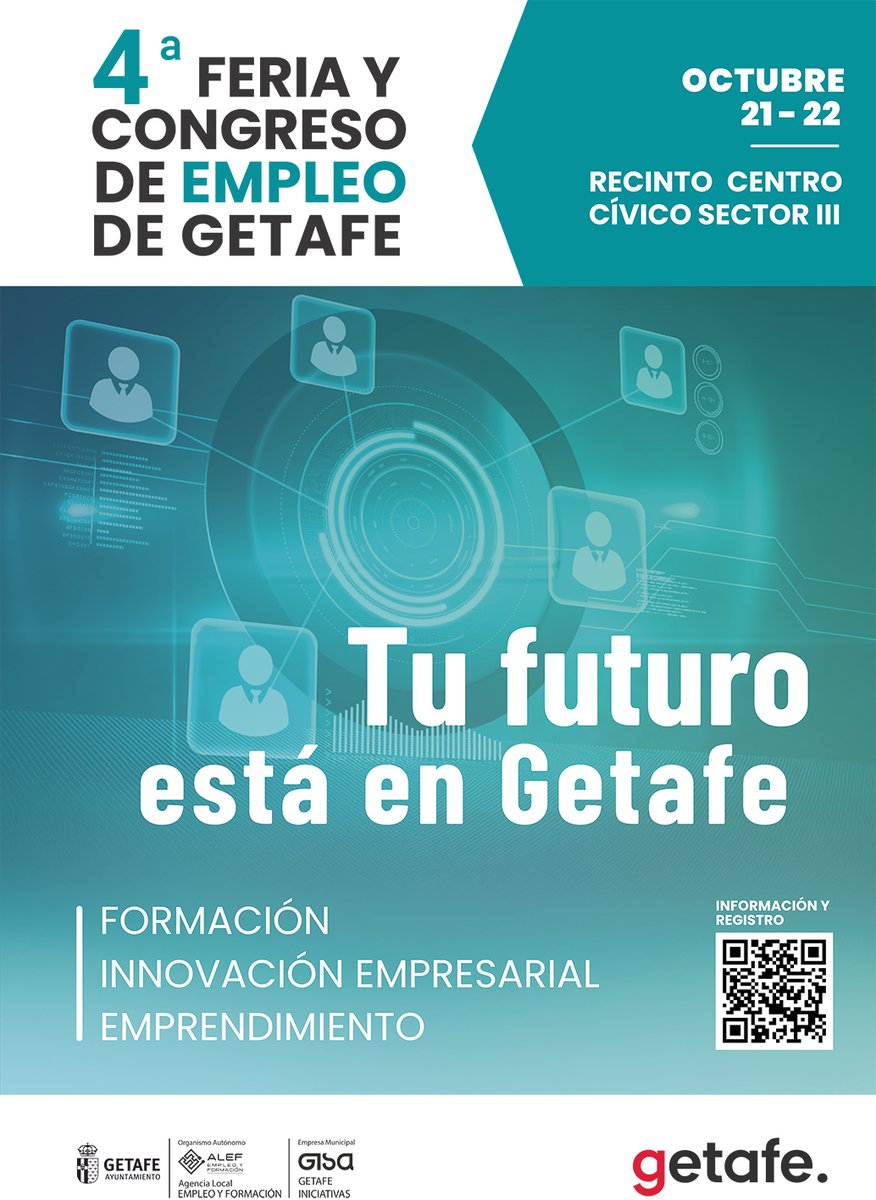 Getafe Informaciones: El Ayuntamiento de Getafe presenta la cuarta edición de la Feria-Congreso del Empleo y del Emprendimiento GETAFEMPLEA 2025 #Getafe. pulidoruiz.blogspot.com/2025/10/el-ayu…