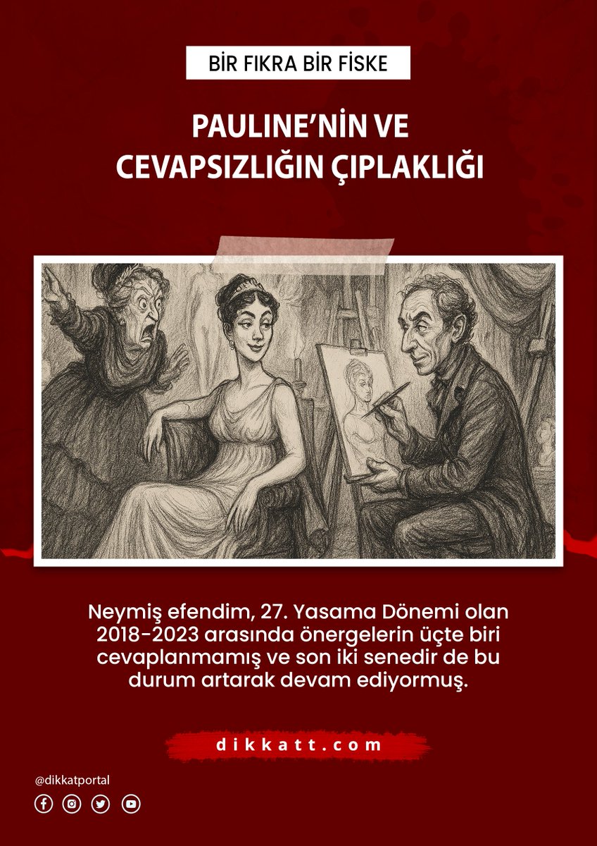 #Dikkat

Bir Fıkra Bir Fiske:
PAULINE’NİN VE CEVAPSIZLIĞIN ÇIPLAKLIĞI

Fıkramızın tamamını okumak için tıklayın:
dikkatt.com/pauline-nin-ve…