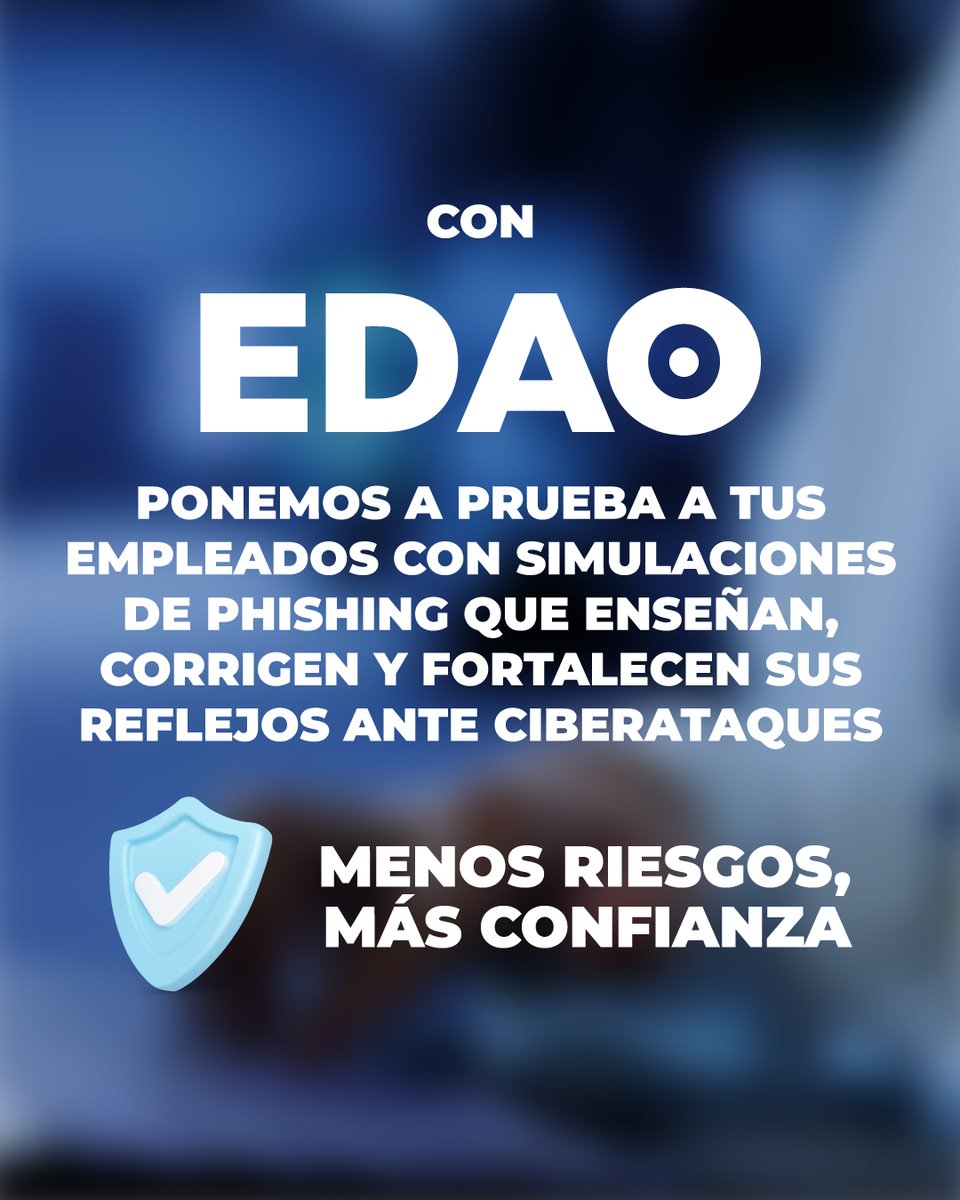 ITMB_oficial's tweet photo. Deja de adivinar el nivel de riesgo de tu equipo. ¡Descúbrelo! Desliza y conoce nuestra solución de simulaciones con EDAO que garantiza un equipo cibernéticamente resistente. 🛡️
📲 Contáctanos:
✉️ contacto@itmb.tech
📞 55 2155 9757
🌐 https://t.co/gw1hlmfgqT
#EDAO #Ciberseguridad https://t.co/BXsjtqJqhr