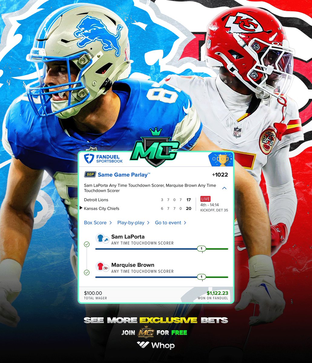 MCbets__'s tweet image. 🚨 LAST CHANCE FOR FREE WEEK 🚨
🕰️ DEAL ENDS AT KICKOFF
Join us NOW ahead of the NBA Starting up
Ends Tonight —> whop.com/checkout/plan_…