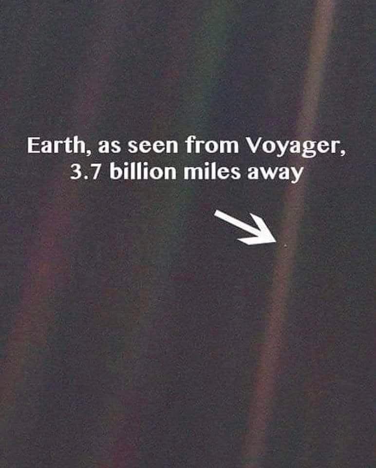 fascinatingonX's tweet image. Our pale blue dot 🔵❤️