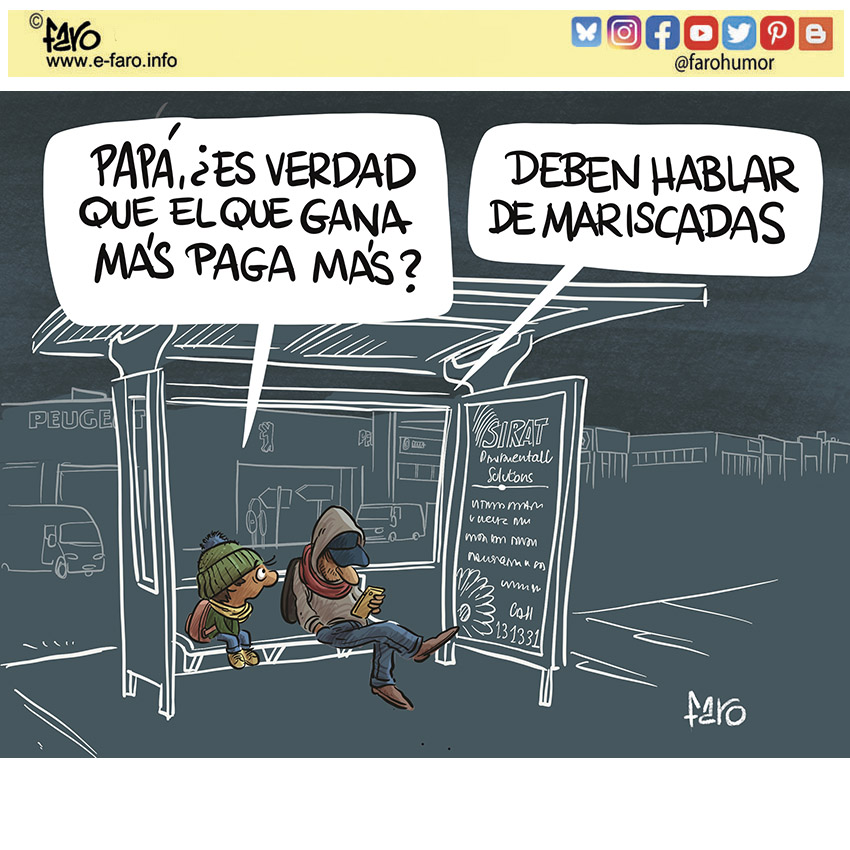 En las casas ricas de pagar siempre se ha encargado el servicio.