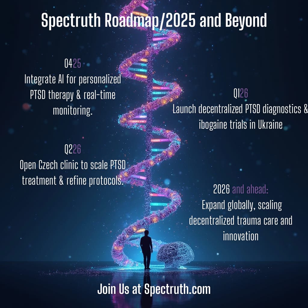 Spectruth (AI + Ibogaine = PTSD Relief) tweet media