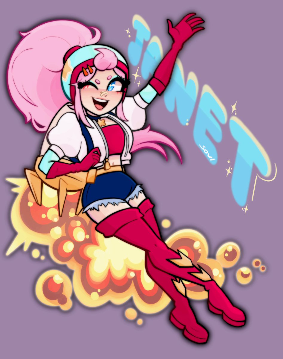 ROCKET GIRRRLLL 💥💥
#BrawlStars #BrawlStarsArt #brawlstarsfanart #brawlstarsjanet #BrawlArt