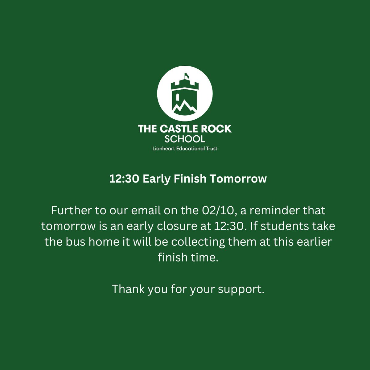 The Castle Rock School tweet media