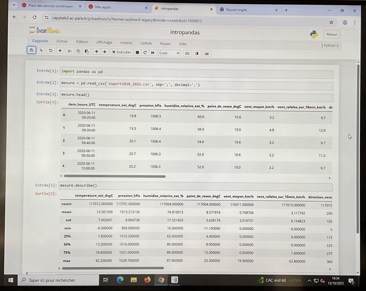 ATSVilgenis's tweet image. Une petite formation #pandas #python afin que nous puissions bien utiliser nos #data #datascience
#maths #IA #edd