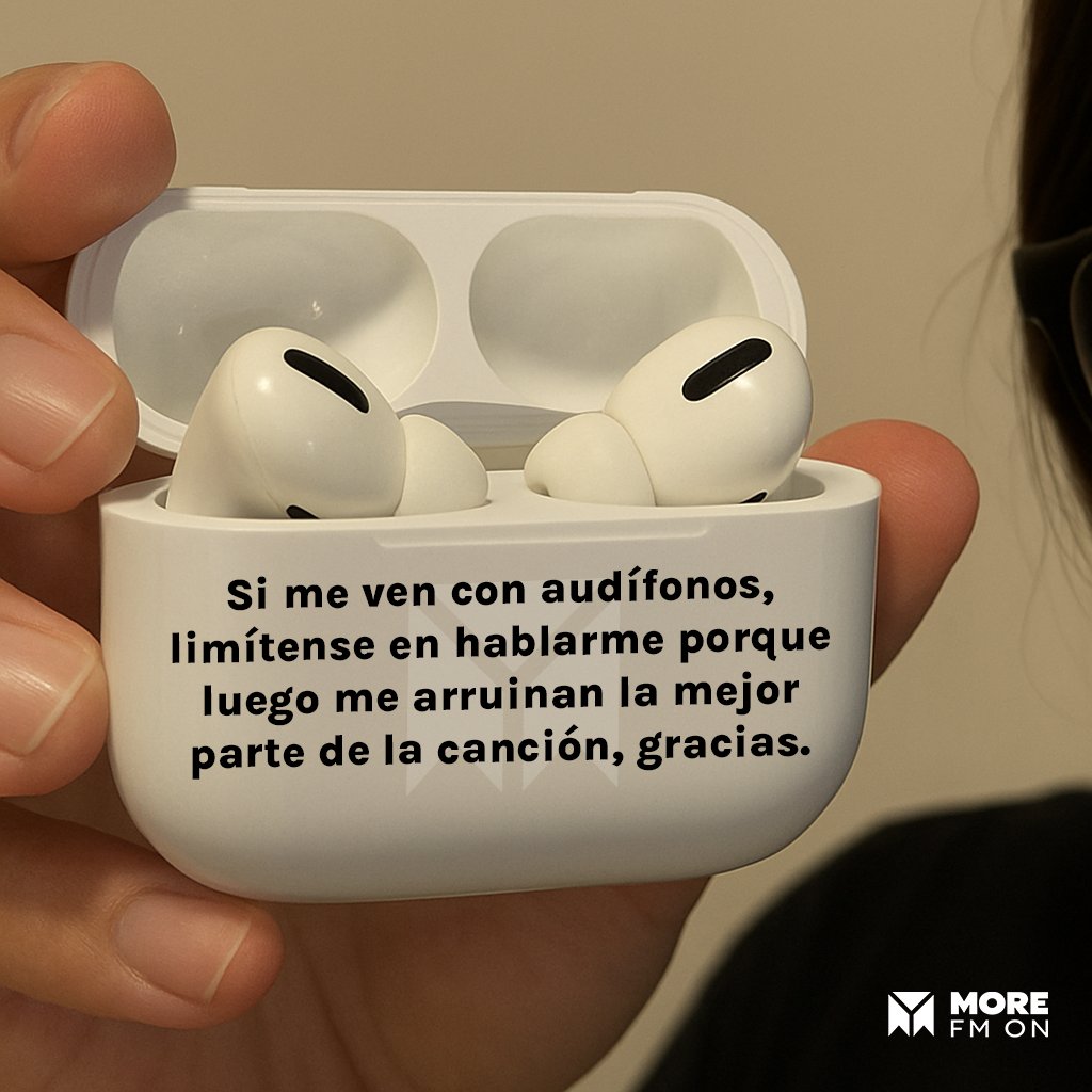 🎧 Si te pasa lo mismo… te entendemos perfectamente.  👉 

Escucha tus favoritas y descubre nuevas rolas en morefmon.com