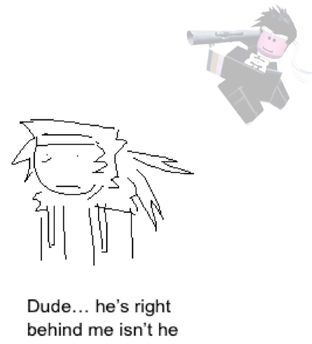 Calsopia's tweet photo. guys when their arg came out 6 days before a new popular one and happen to have really similar looking protags (they’re like brothers from different mothers)
#ethanxplays #robloxarg #itzskeetplayz https://t.co/wBUp1OEiJI