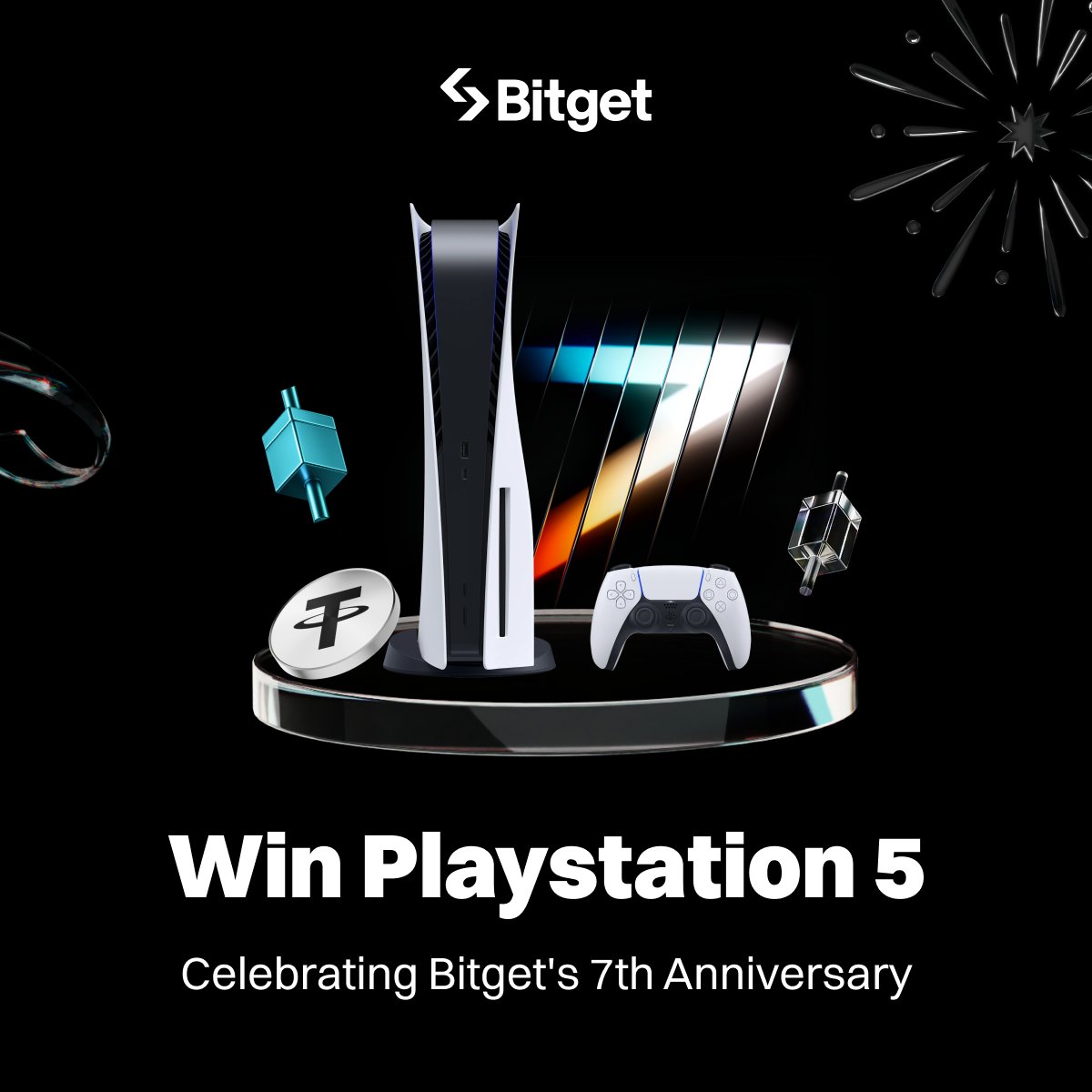 BitgetAfrica's tweet image. Celebrate Bitget 7th Anniversary with 7 weeks of surprise grand prizes! 🤩🎉

🎁 Week 4: Play Station 5 giveaway!

To enter:
🔹 Follow @BitgetAfrica 
🔹 Tag 3 friends
🔹 Share your 3 favorite #Bitget products
🔹 Fill entry→ gleam.io/ZsJIV/ps5-give…

Lets gooo!!!