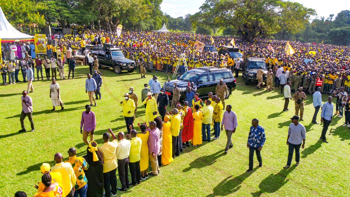 Over 300 NUP supporters from Arua City have converted to the ruling National Resistance Movement party as the NRM scales up it's Campaign trail in West Nile sub region.