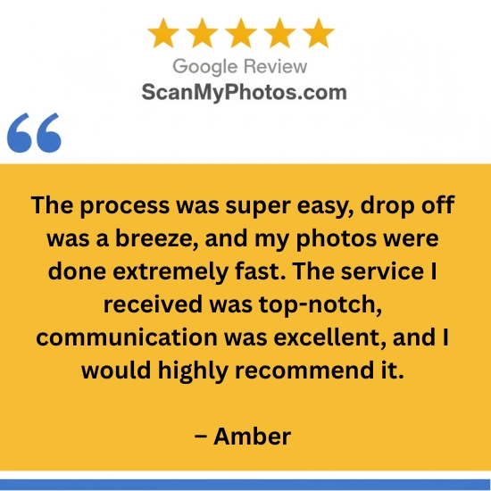 ScanmyphotosC's tweet image. Real customers. Real results. ⭐⭐⭐⭐⭐
This is why people trust ScanMyPhotos.com to digitize their memories.

#PhotoScanning #DigitizePhotos #BestService #SaveYourMemories #PhotoScanningReviews