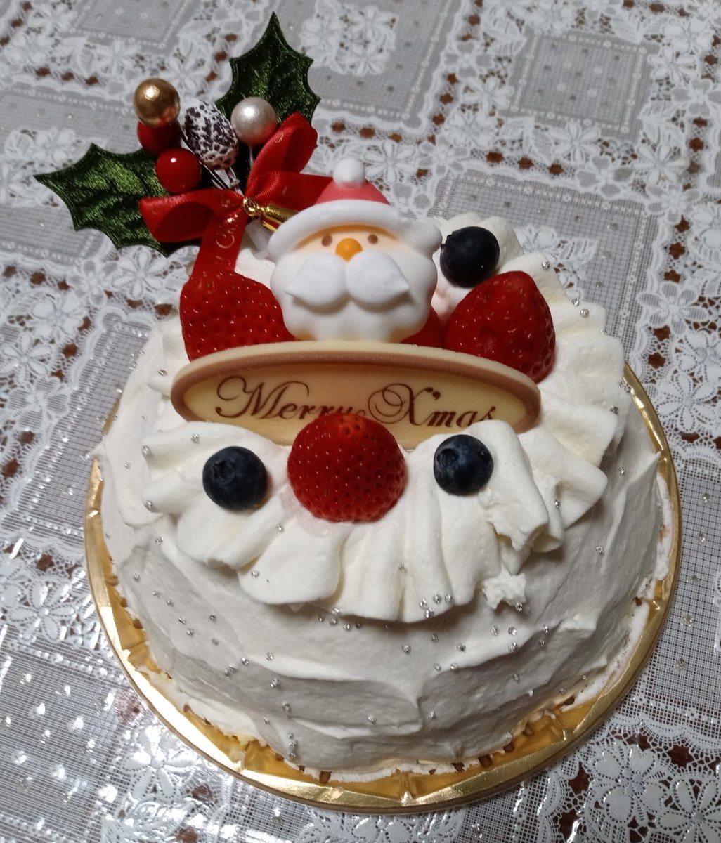 naPA4VDlNYUahUT's tweet image. クリスマスのケーキ。
かわいい。
#おいしいはやさしい