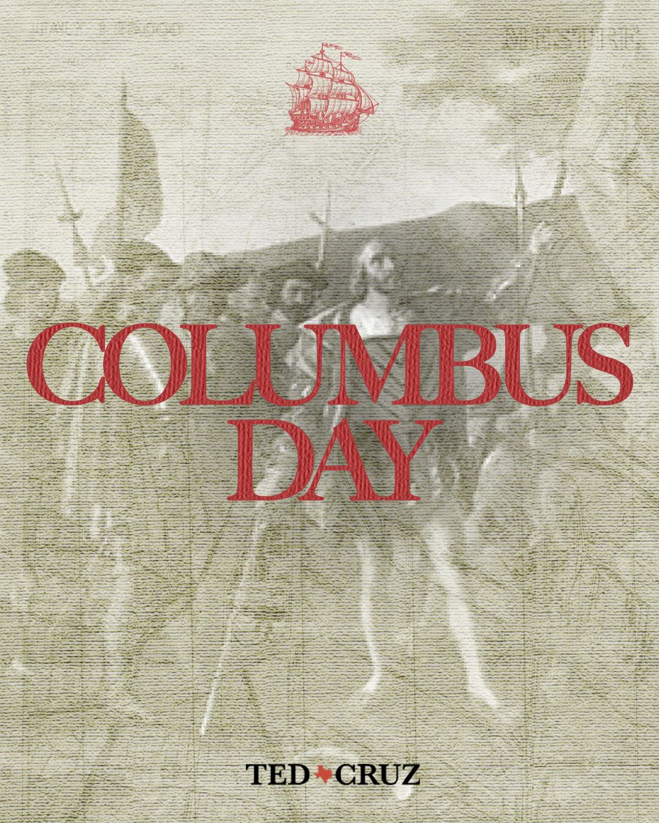 Christopher Columbus was a courageous Italian explorer, one whose pioneer spirit paved the way for the birth of the greatest nation the world has ever seen. 

Happy Columbus Day.