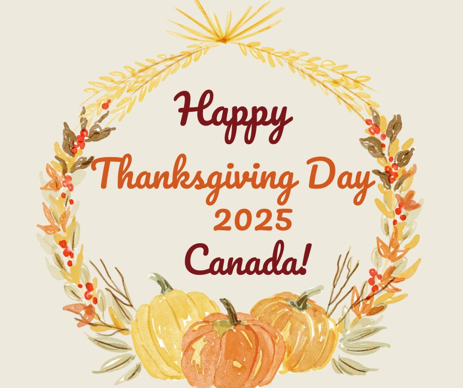 🌽Happy Thanksgiving Canada! 🎉

💖Have a safe day full of love, laughter and happiness!🥰