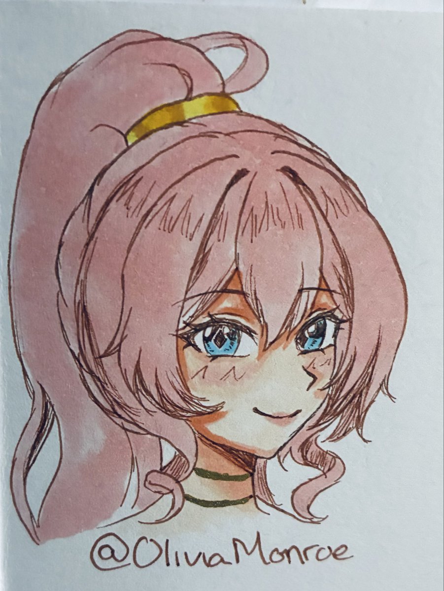 Loon_Moon_'s tweet photo. Day 13: @VT_OliviaMonroe 

Requested by RabidBeefalo! 
 #OliMart #vtober2025 https://t.co/eimoepnCYl