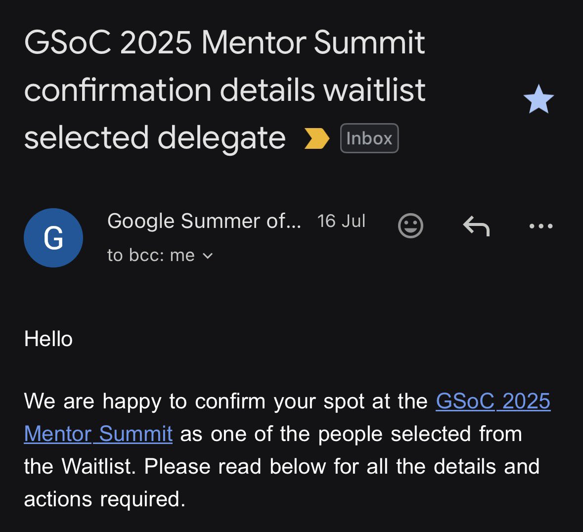 ThilanBawantha's tweet image. I&apos;m attending this year&apos;s GSoC Mentor Summit in Munich for OpenMRS 🚀

Looking forward to catching up with so many folks in #opensource ❤️