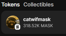 Today I hit my goal of over 300k $mask at 18 

I know this wont retire my family or bring generational wealth, but even at 100m this will significantly improve things 

Like <a href="/PesciOne/">Pesci One💹🧲</a> once said, I grind like I hold 10m tokens

Even through everything $mask has been through, the