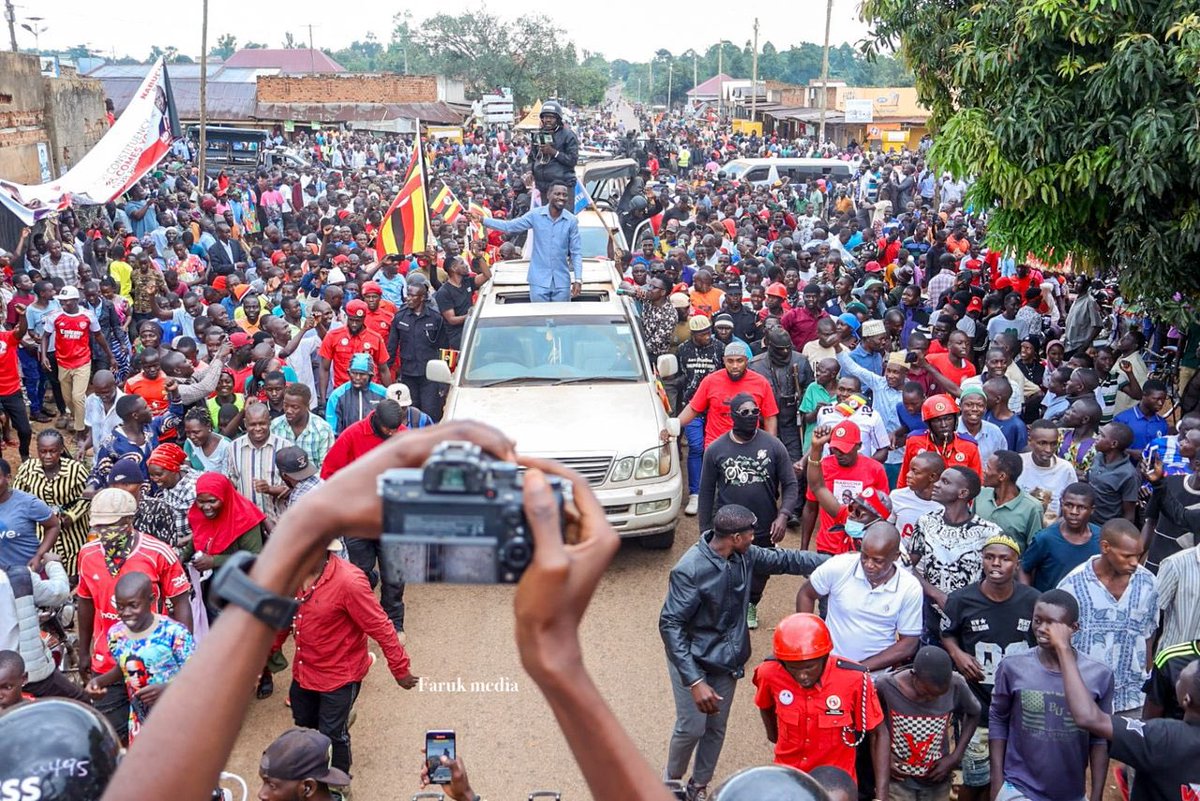 Lmc_89's tweet image. Thank you my people of Budaka for turning up massively 🔥🔴

KYAGULANYI #ProtestVote2026 is unstoppable ✊🏽