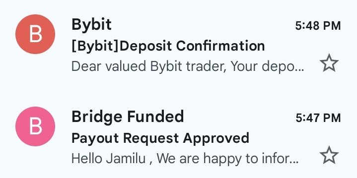 Hi guy's I have just received my first payout with this firm <a href="/BridgeFunded/">Bridge Funded</a> to the world