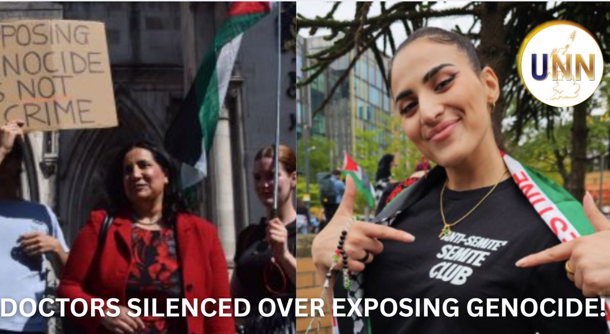 UnityNewsNet's tweet image. As the Middle East 'peace deal' takes place we are joined tonight by two Doctors who have been at the forefront of attacks from the zionist power structure @Rehiana1980 and @doctor_rahmeh
Tune in to watch the interview from 20:30 on:
rumble.com/v708ppy-dr-reh…
