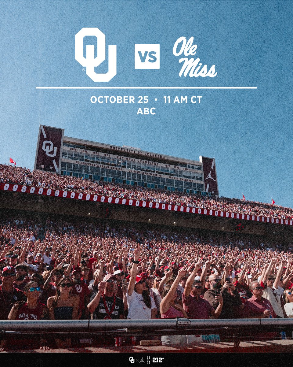 Homecoming calendar update 🗓️

🕚 11 AM CT
📺 ABC