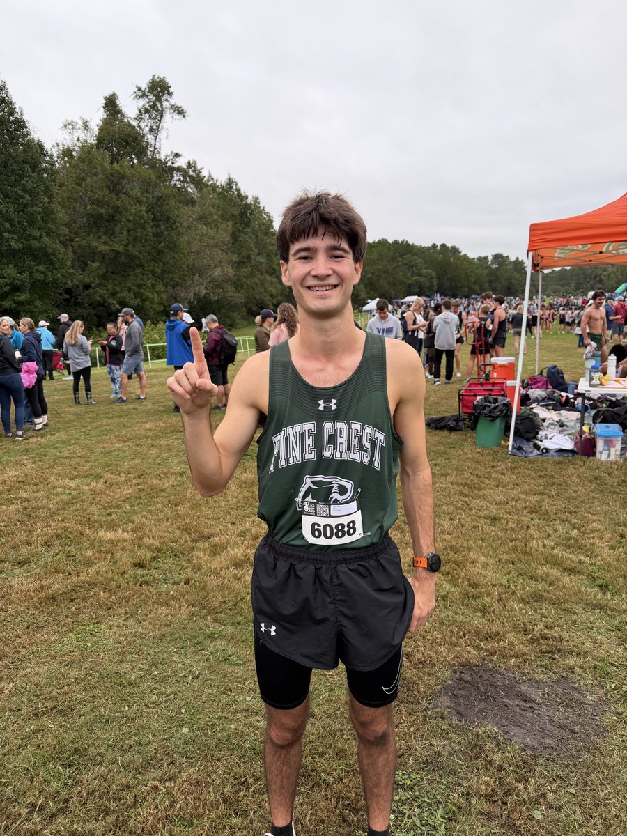 pinecresttrack's tweet image. Ryan Frawley set a school record running 16:10 at the New World Fall Spectacular in Jacksonville. It was a PR by 32 seconds and broke the old record of 16:13.80 set by Michael Kennedy in 2015. #PCXCountry #PCTrack #PCAthletics #PCPanthers #PCAlumni
