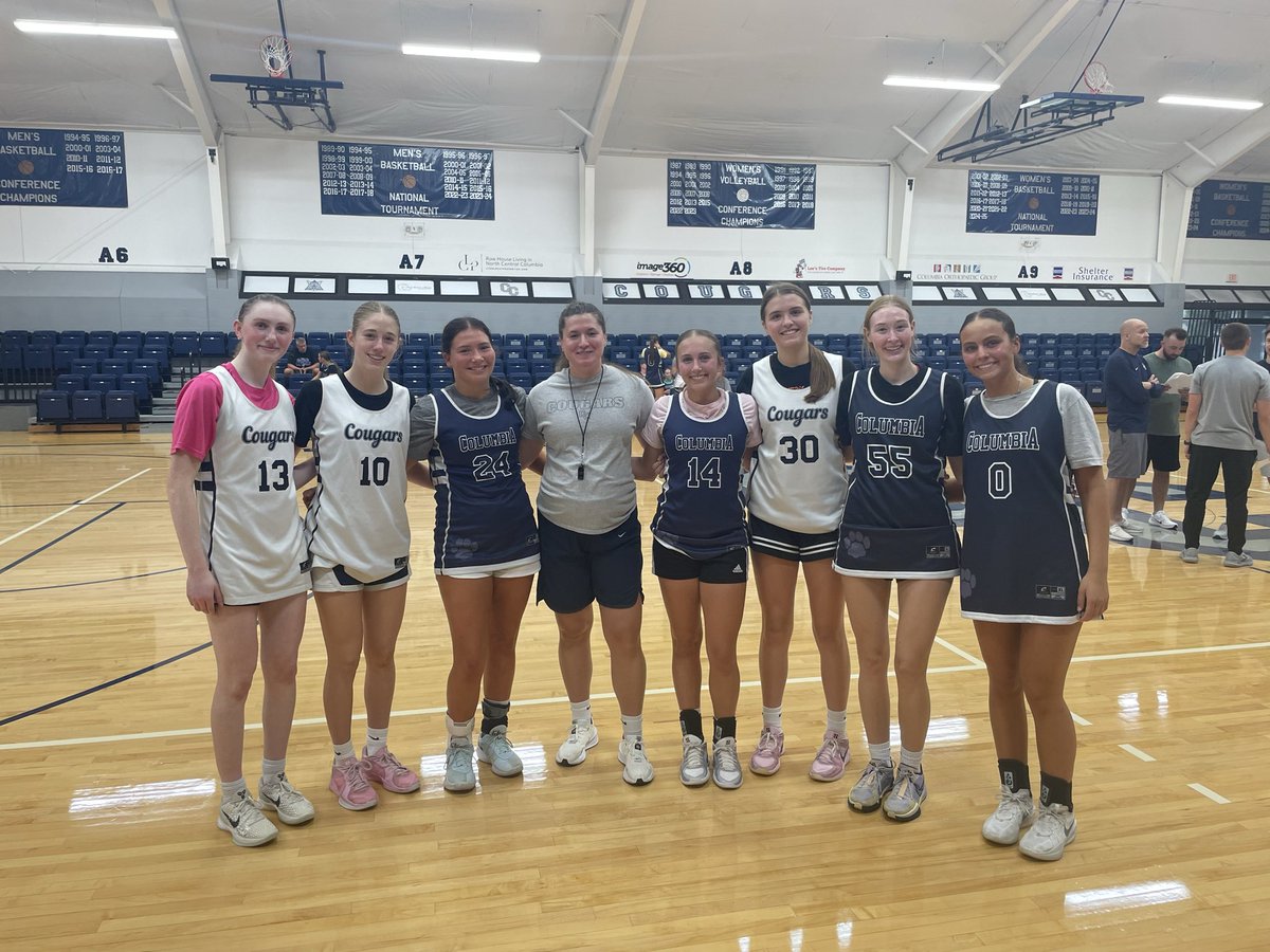 Thank you <a href="/CCCougarsWBB/">Columbia College WBB</a> for a great camp! I learned a lot and had tons of fun with my teammates! <a href="/Matty_Mo12/">Matt Moore</a> <a href="/PheeElite/">Napheesa Collier Elite</a>