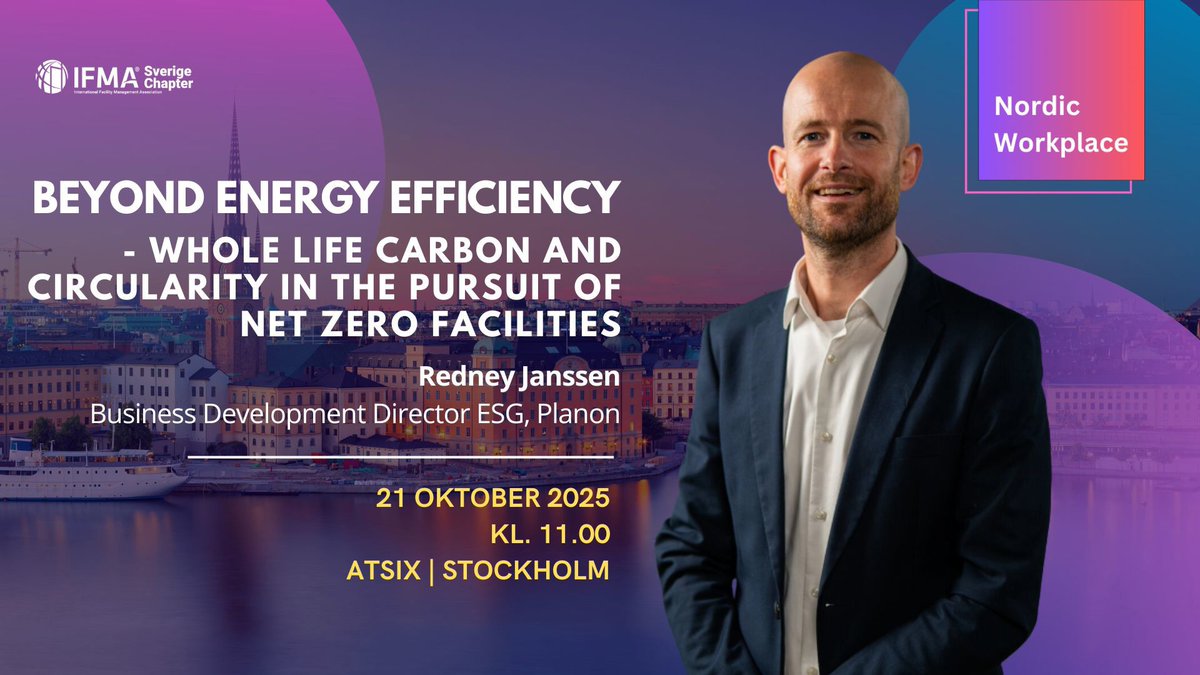 CharbelAzzam's tweet image. #FacilitiesManagement #NetZero #NordicWorkplace #Sustainability