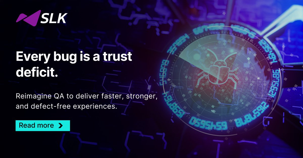 SlkSoftware's tweet image. Stop testing at the finish line. Continuous testing lets you find and fix bugs early, eliminating silos and getting your product to market faster. Win customer loyalty with every release. Read more- slksoftware.com/blog/the-many-…