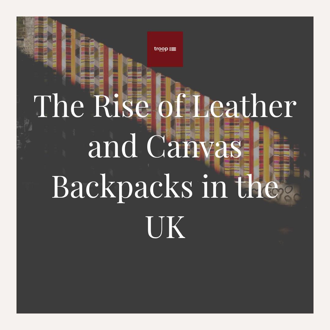 Trooplondonuk's tweet image. Leather or canvas? The UK&apos;s backpack game just got an upgrade! Discover why these styles are taking over streets and wardrobes. Tap the link in bio to read the full story on our blog. #TroopLondon #BackpackStyle trooplondon.com/blogs/news/the…