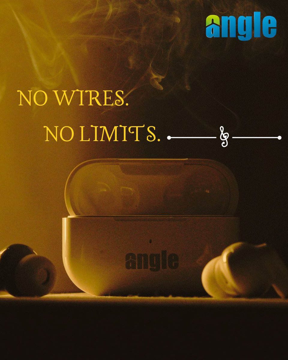 anglepro_ofc's tweet image. Experience pure freedom with AnglePro True Wireless Earbuds — no cords, no limits, just uninterrupted sound.
Stay connected. Stay limitless.
#AnglePro #WirelessEarbuds #TrueWirelessSound #BluetoothEarbuds #EarbudsIndia #MusicLovers  #NoiseCancellingEarbuds 
 #BluetoothHeadphones